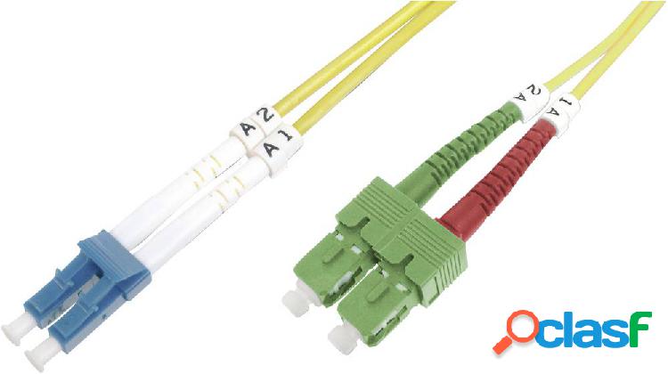 Cavo Digitus DK-292SCA3LC-02 Fibra ottica [1x Spina SC/APC