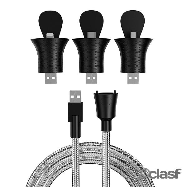Cavo dati staffa WANCORE Tre in One Tubo flessibile in