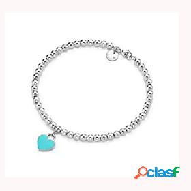 Charm Bracelet Bead Bracelet Heart Love Ladies Bohemian