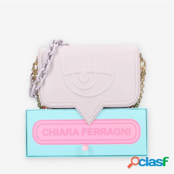 Chiara Ferragni Eyelike Borsa a tracolla lilla