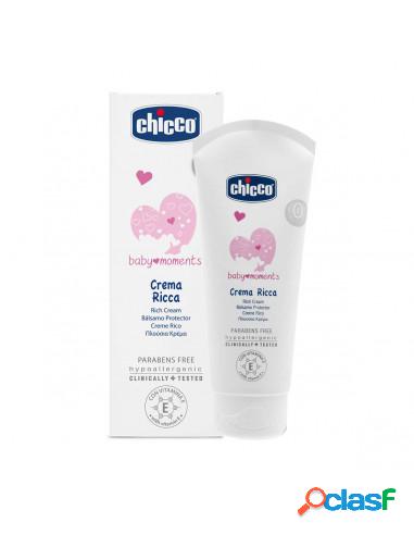 Chicco - Chicco Crema Ricca 100 Ml Baby Moments