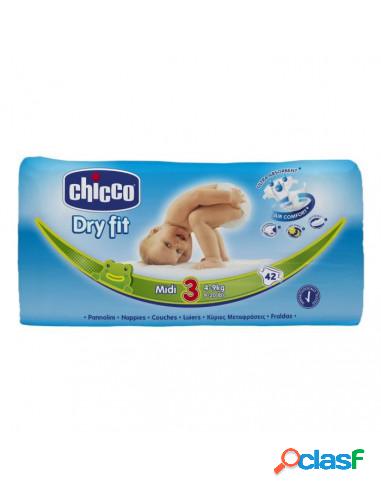 Chicco - Chicco Pannolini Dry Fit Midi 4-9 Kg 42 Pezzi