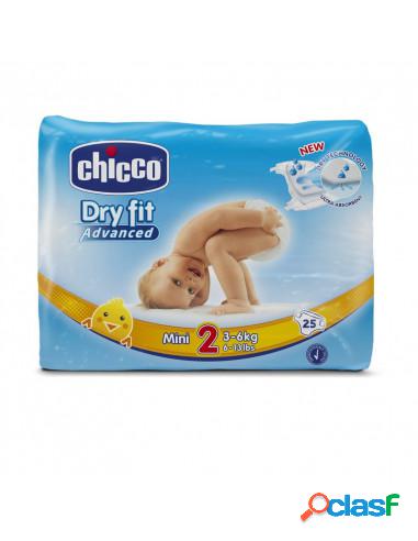 Chicco - Chicco Pannolini Dry Fit Mini 3-6 Kg 25 Pezzi