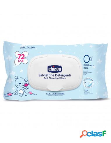 Chicco - Chicco Salviettine Detergenti Baby Moments 72 Pezzi