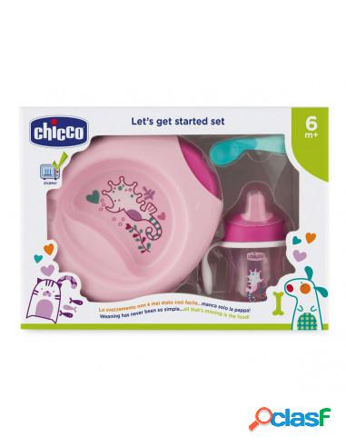 Chicco - Set Pappa 6m+ Rosa Chicco