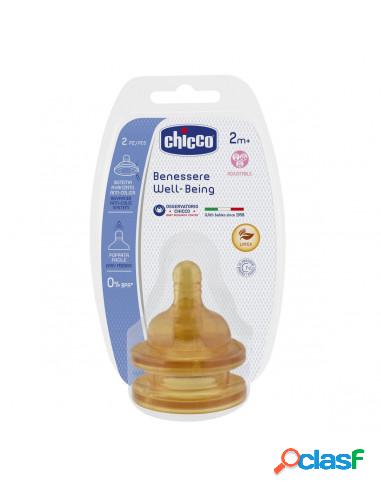 Chicco - Tettarella Benessere 2m+ Caucciu' Regolabile 2