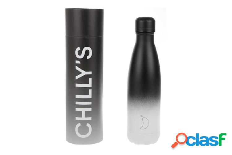 Chillys Bottles Bottiglia termica monocromatico nero bianco