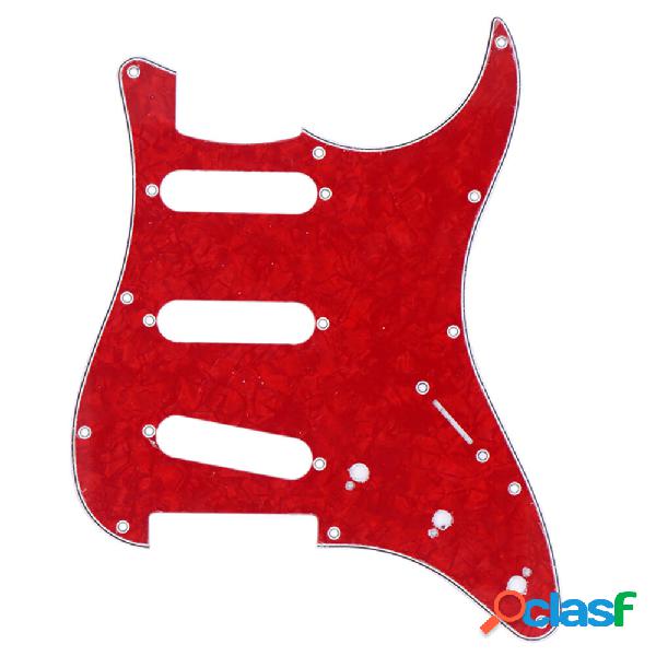 Chitarra elettrica SSS Piatto Protezione frontale per
