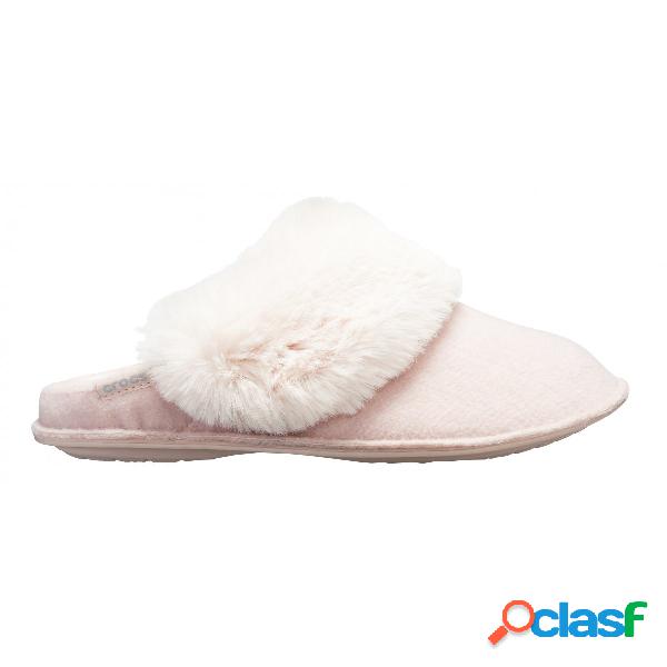 Ciabatte Crocs Classic Luxe Slipper (Colore: rosa cipria,