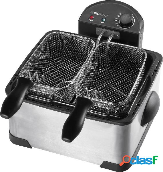 Clatronic FR 3195 Doppia friggitrice a zona fredda 2000 W