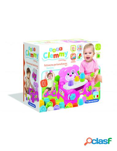 Clementoni - Clemmy Poltroncina Porta Mattoncini Girl Baby