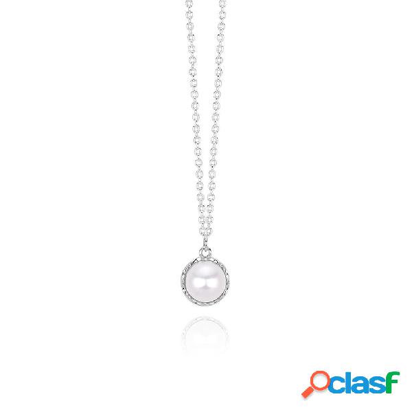 Collana Mabina in Argento con Perla Coltivata - 553353