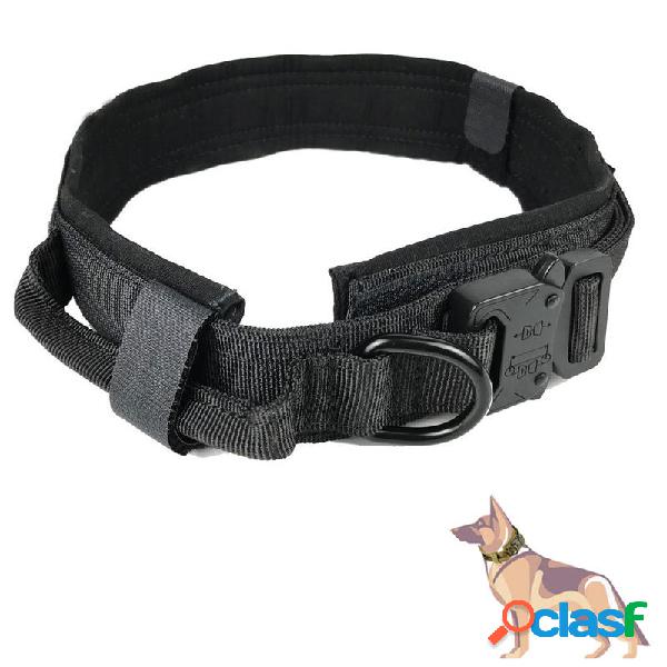 Collare tattico per cani Nylon Impermeabile a sgancio rapido