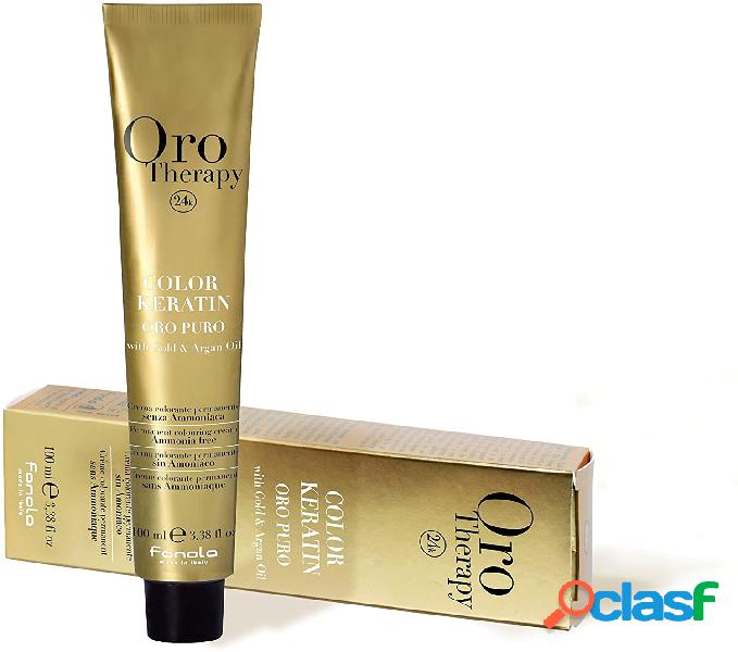 Color Keratin Oro Therapy Crema Colore 8.21 - FANOLA - 100