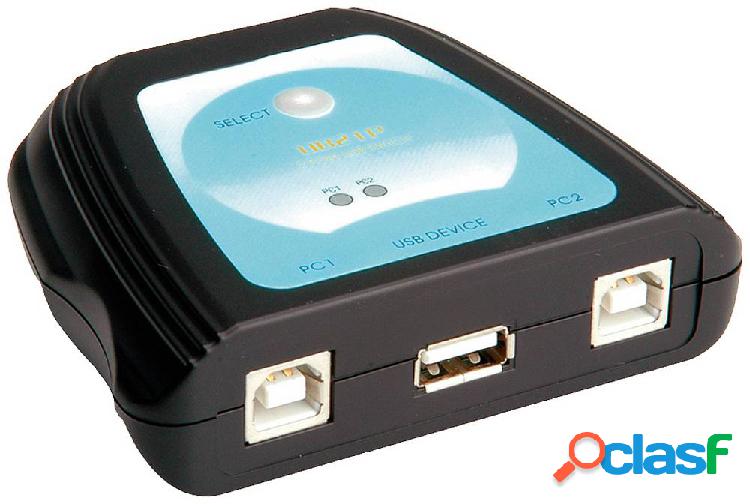 Commutatore USB 2.0 Value 3 Porte 14.99.5032 Nero