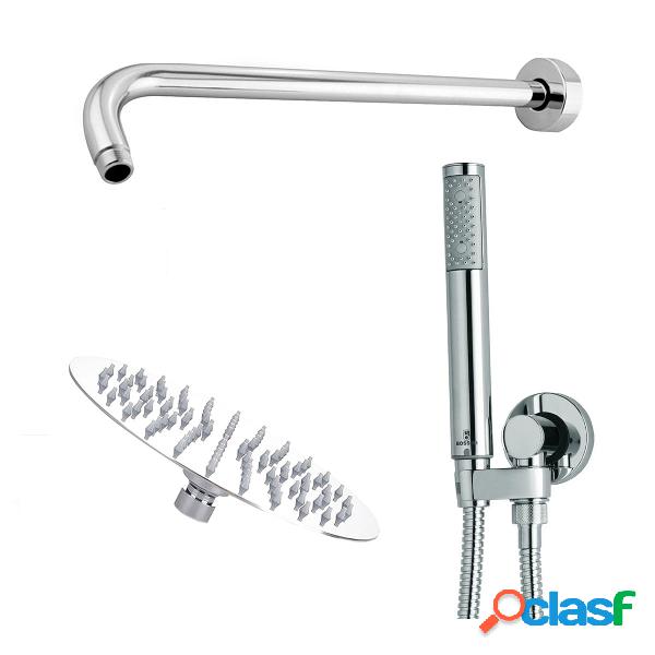 Composizione doccia soffione tondo Ares diametro 300 mm e
