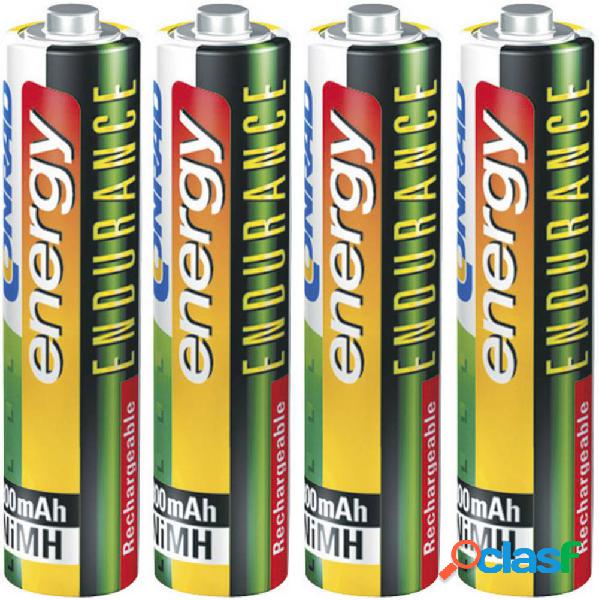 Conrad energy Endurance HR03 Batteria ricaricabile Ministilo