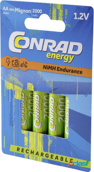 Conrad energy Endurance HR06 Batteria ricaricabile Stilo