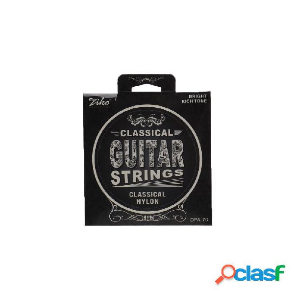 Corde per chitarra classica Ziko Dpa-70 Nylon placcato