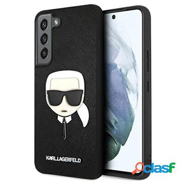 Cover Karl Lagerfeld Saffiano Karls Head per Samsung Galaxy