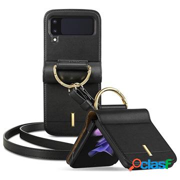 Cover Spigen Lienar per Samsung Galaxy Z Flip3 5G - Nero