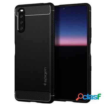 Cover Spigen Rugged Armor per Sony Xperia 10 III, Xperia 10