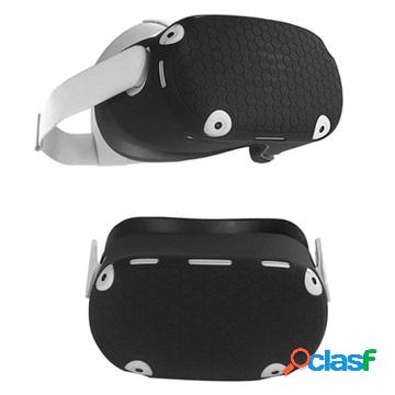 Cover in Silicone per VR Oculus Quest 2 - Nero