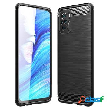 Cover in TPU Effetto Spazzolato per Xiaomi Redmi Note 10/10S