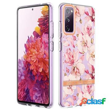 Cover in TPU Serie Flower per Samsung Galaxy S20 FE -