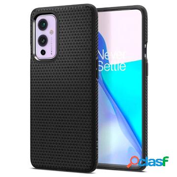 Cover in TPU Spigen Liquid Air per OnePlus 9 - Nera