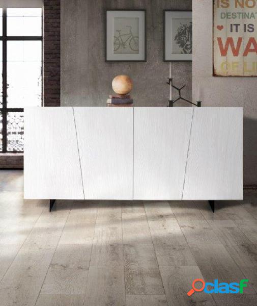 Credenza SAN BABILA abete bianco spazzolato 180×50 cm H 87