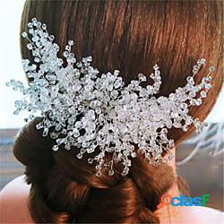 Cristallo / Lega Pettini per capelli con Cristalli 1 PC