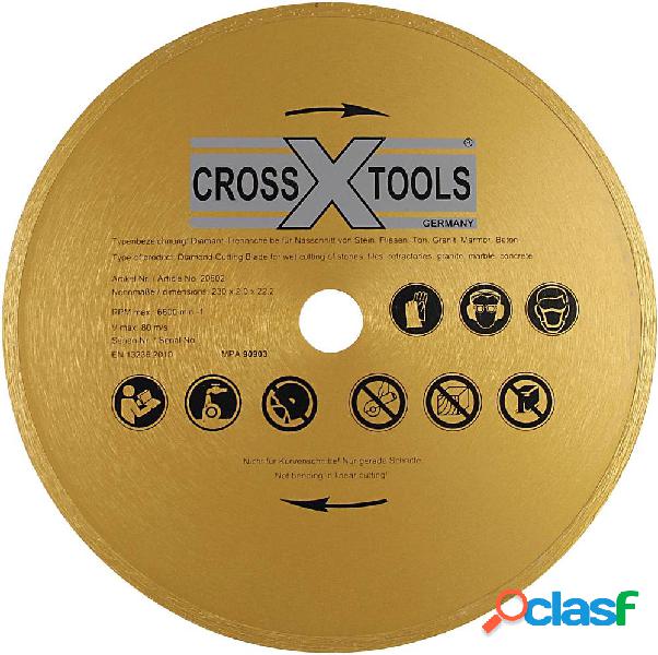 CrossTools 20602 Disco diamantato Diametro 230 mm 1 pz.