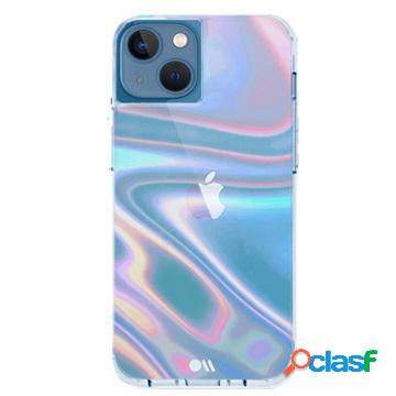 Custodia Case-Mate Soap Bubble per iPhone 13 Mini - Chiara