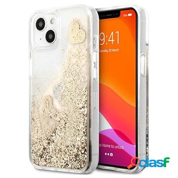 Custodia Glitter Collection Guess per iPhone 13 - Color Oro
