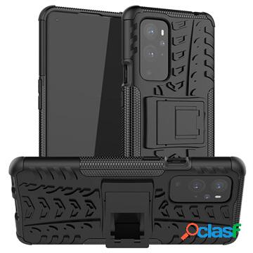 Custodia Ibrida Antiscivolo per OnePlus 9 Pro - Nera