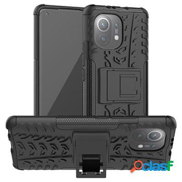 Custodia Ibrida Antiscivolo per Xiaomi Mi 11 Pro - Nera