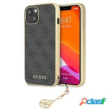 Custodia Ibrida Guess 4G Charms Collection per iPhone 13