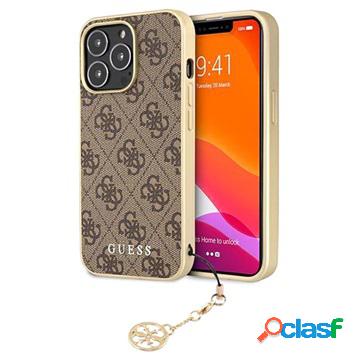 Custodia Ibrida Guess 4G Charms Collection per iPhone 13 Pro