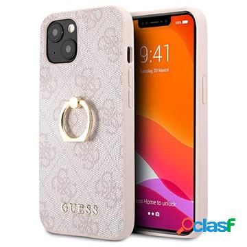 Custodia Ibrida Guess 4G Ring Collection per iPhone 13 Mini