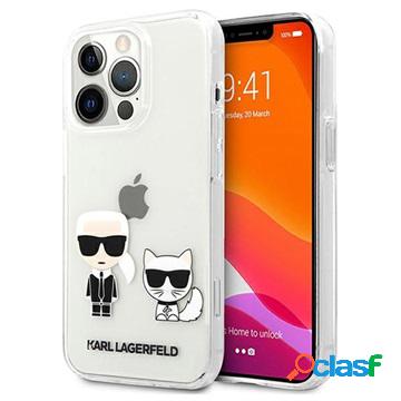 Custodia Ibrida Karl Lagerfeld Karl & Choupette per iPhone