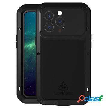 Custodia Ibrida Love Mei Powerful per iPhone 13 Pro - Nera