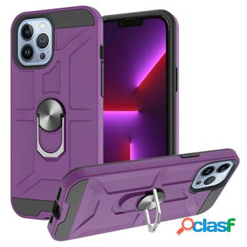 Custodia Ibrida per iPhone 13 Pro Max con Supporto ad Anello