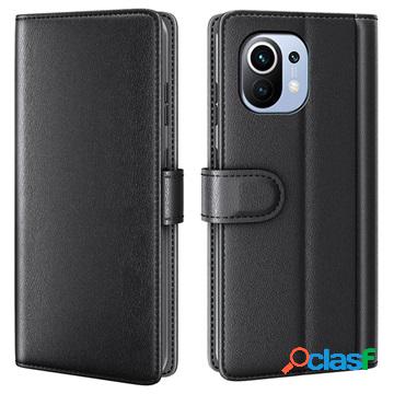 Custodia Portafoglio in Pelle con Supporto per Xiaomi Mi 11
