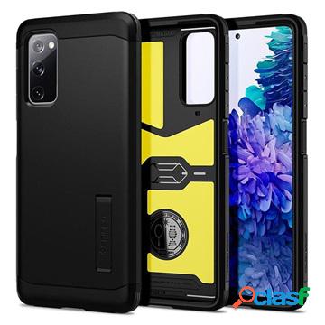Custodia Spigen Tough Armor per Samsung Galaxy S20 FE - Nera