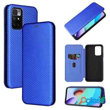 Custodia a Flip per Xiaomi Redmi 10/10 Prime - Fibra di