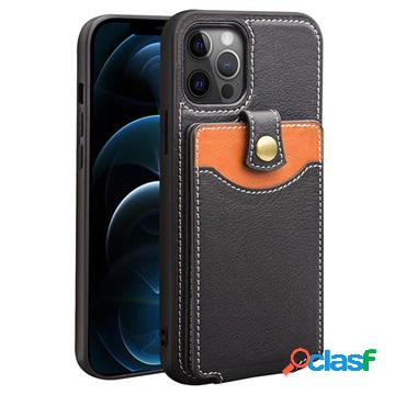 Custodia in Pelle Qialino Business Style per iPhone 12 Pro