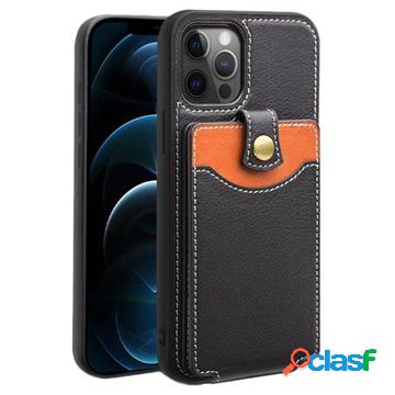 Custodia in Pelle Qialino Business Style per iPhone 12/12