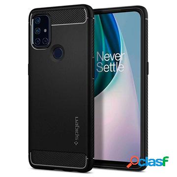 Custodia in TPU Spigen Rugged Armor per OnePlus Nord N10 5G