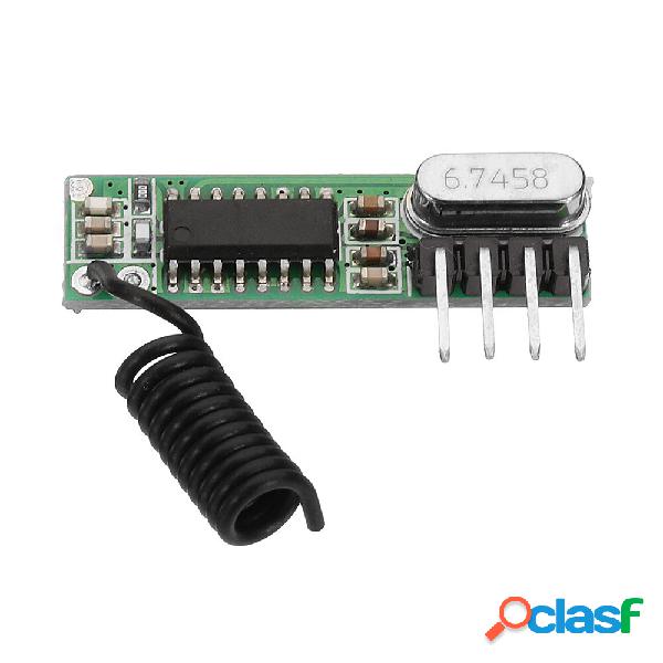 DC3 ~ 5V AK-119 433.92MHZ Superheterodyne ricevitore 4 pin